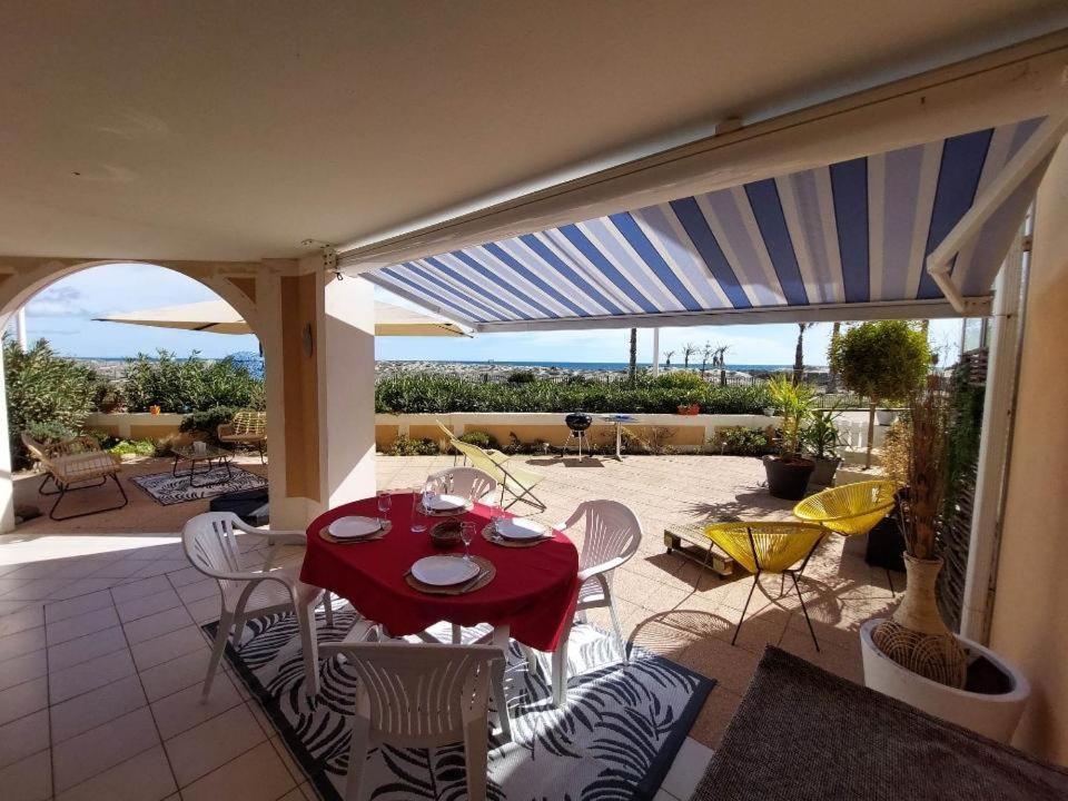 Cosy Appartement Les Pieds Dans Le Sable Le Barcarès Exterior foto